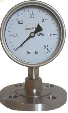 宿遷耐震隔膜式壓力表正版銷售 泰州盛達儀表為工業安全保駕護航